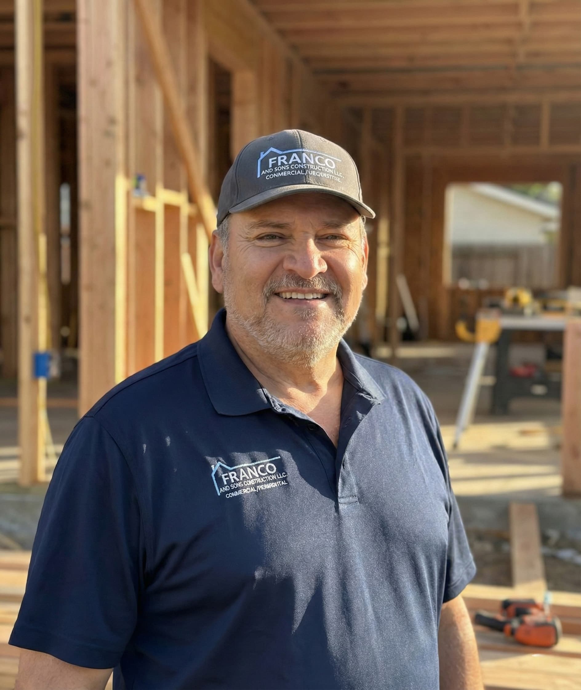 Carlos Franco on the job site