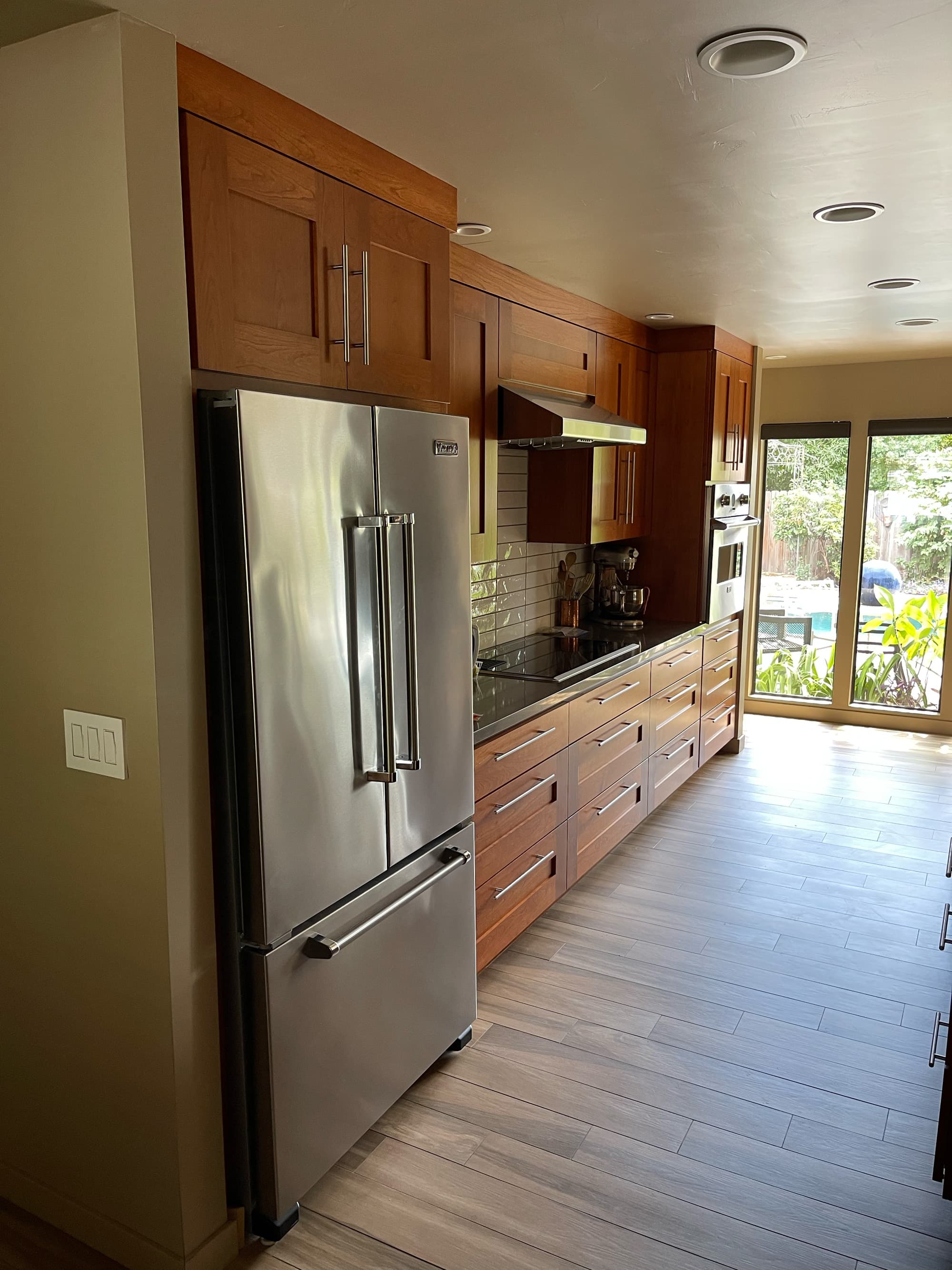 Open-concept kitchen remodel